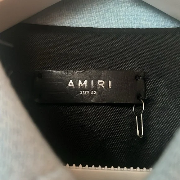 Amiri Bones Jacket - Ice Blue - Picture 9 of 16